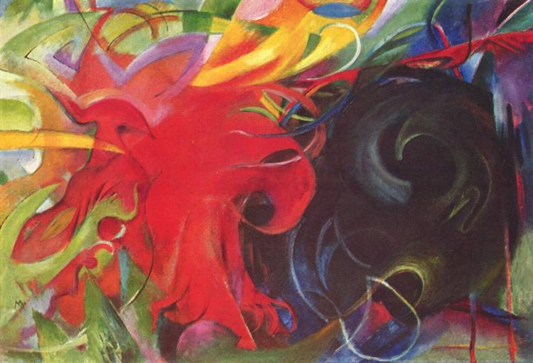 Franz Marc Fighting Forms (mk34)